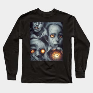 Various ghosts and ghouls Long Sleeve T-Shirt